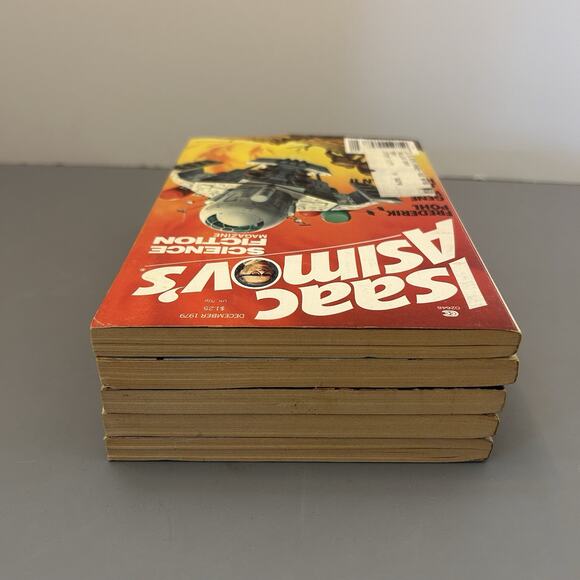 Isaac Asimov's Science Fiction Magazine Lot Mixed Year 1979-1980 Lot Of 5 “READ” - Picture 11 of 14
